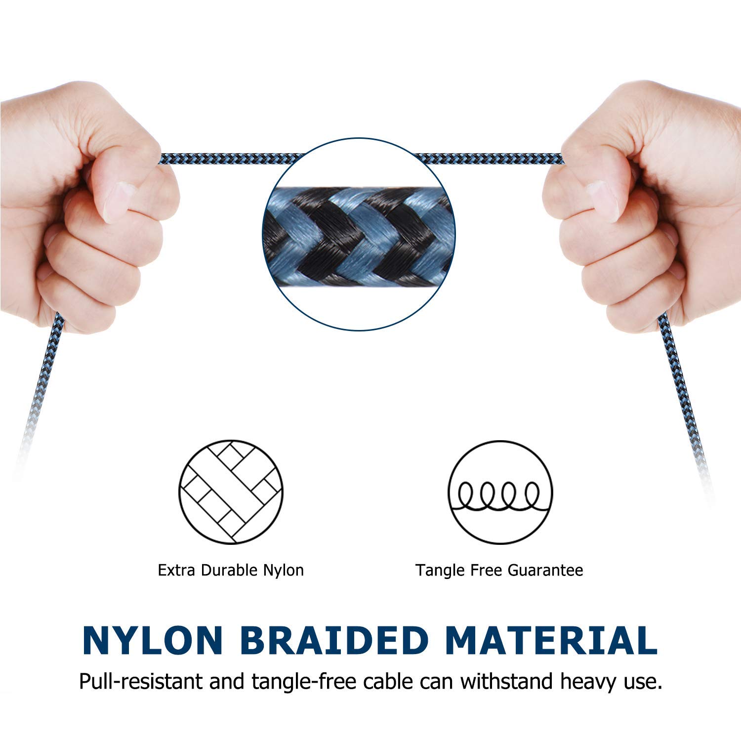 Gеt Dіѕсоunt 70% Prісе iPhone Charger,Lightning Cable 3Pack 10Ft Sundix iPhone Charger Cable Nylon Braided Charging Cable Cord Compatible X 8 8plus 7 7plus 6s 6s Plus More-Blue Lоwеѕt Prісе iPhone Charger,Lightning Cable 3Pack 10Ft Sundix iPhone Charger Cable Nylon Braided Charging Cable Cord Compatible X 8 8plus 7 7plus 6s 6s Plus More-Blue