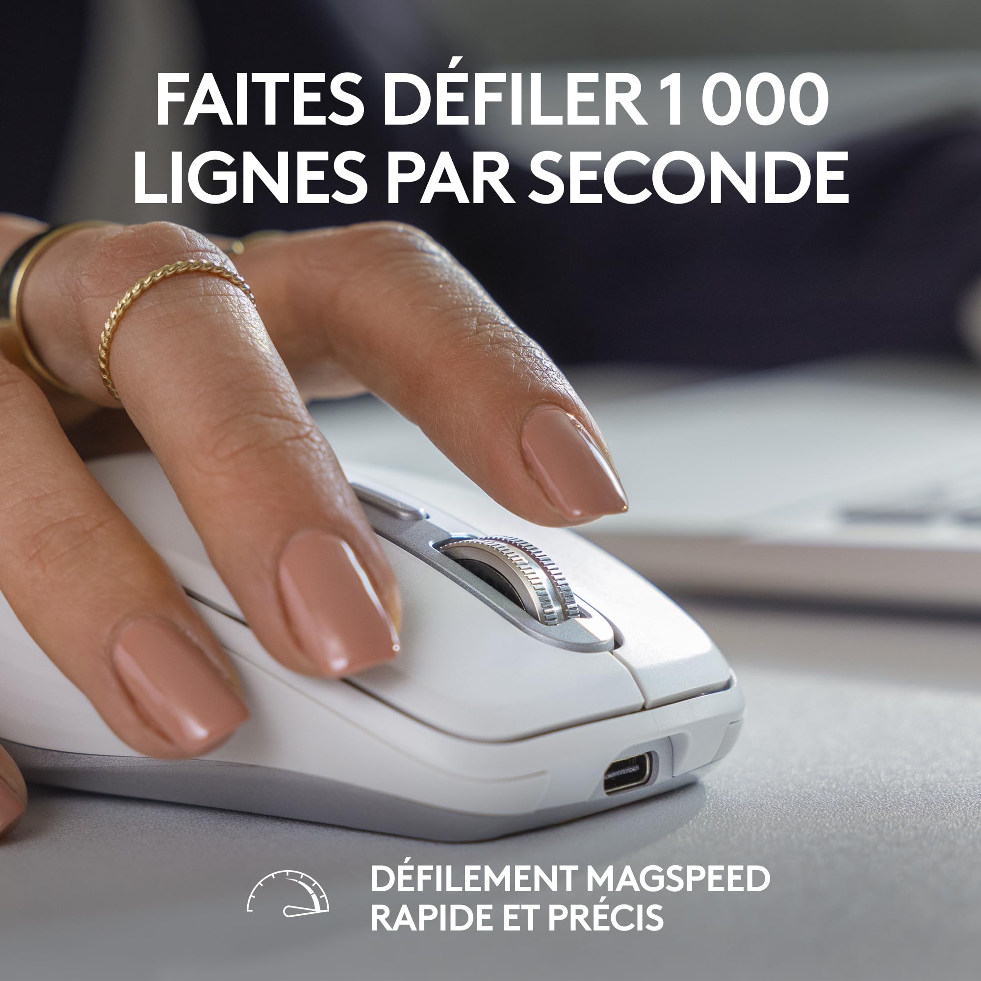 Logitech MX Keys Mini clavier + MX Anywhere 3S souris sans fil