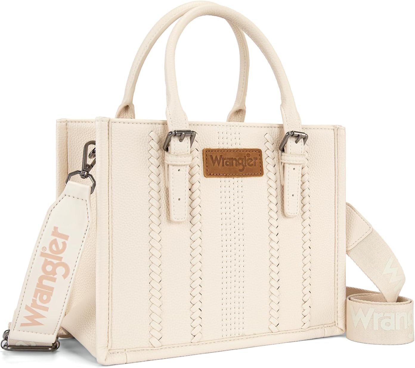 Montana West Wrangler Boho Tote Bag for Women Western Purse Retro Top Handle Satchel Handbag with Signature Strap