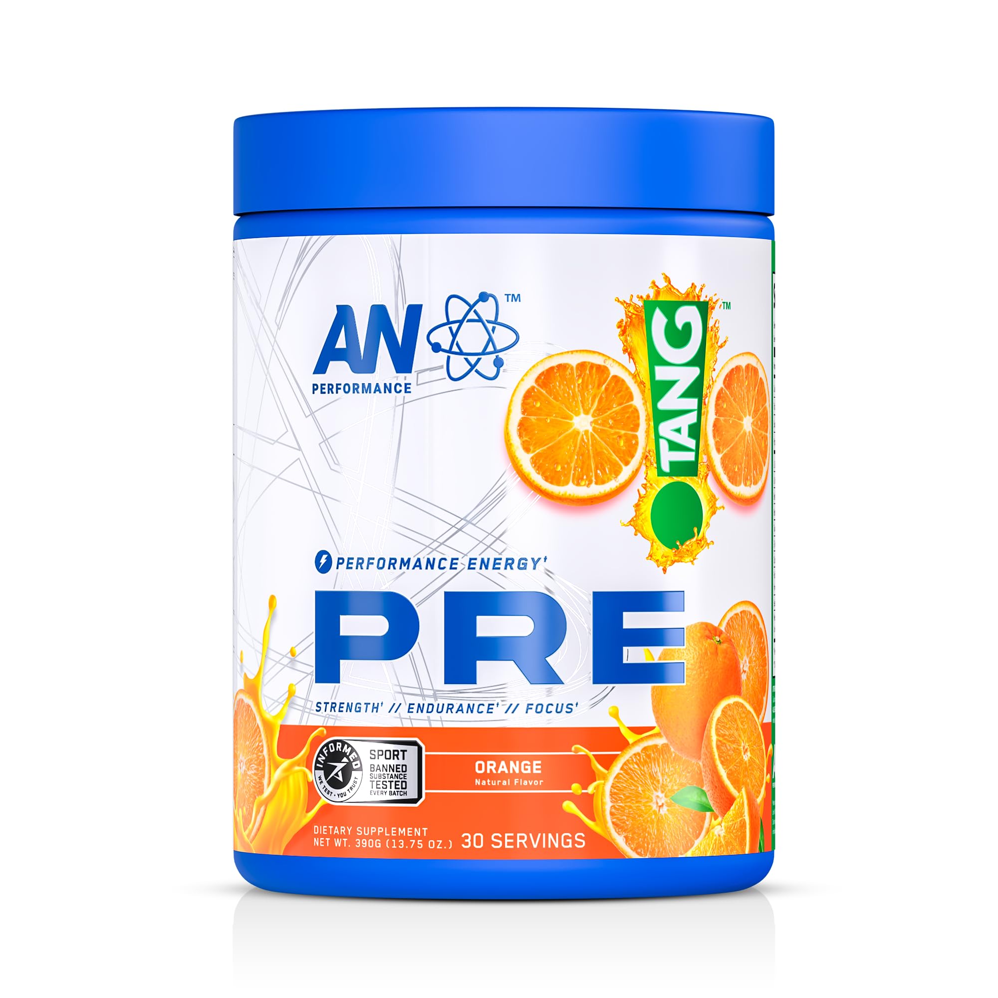 All Black Everything Non Stim Pre-Workout | Preworkout Energy Drink Mix | Caffeine Free | Creatine, Beta Alanine & Citrulline | Energy Supplement for Men & Women | Tang Orange | 40 Servings — Amazon image 7