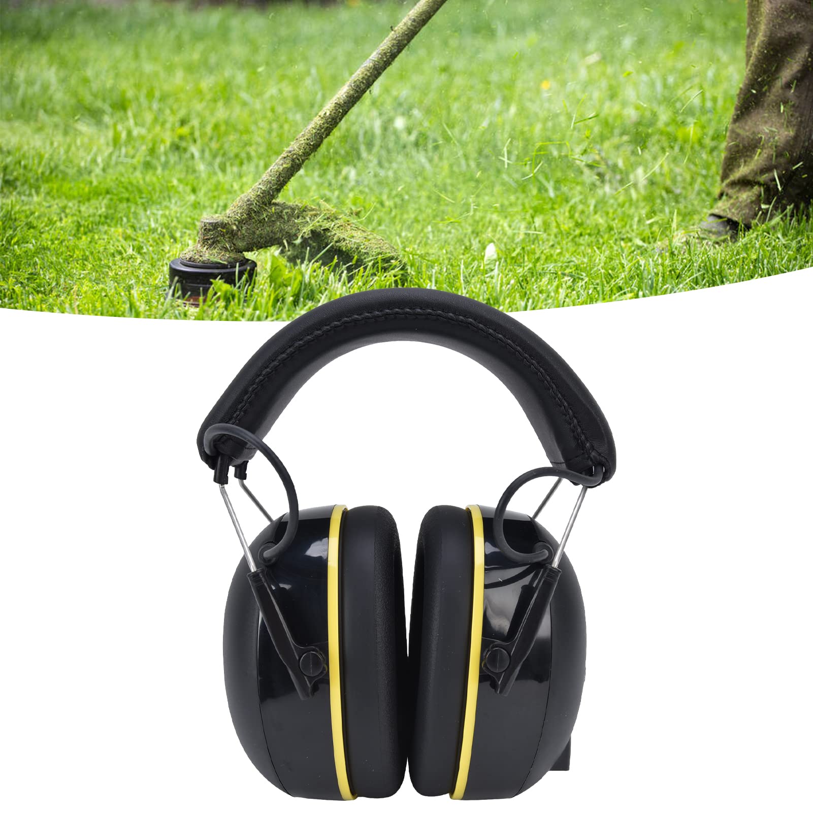 TOPINCN Protección Auditiva Orejeras Accesorios de Jardinería Bluetooth Orejeras Defensores de Siega Cancelación de Ruido Negro 1A para Esterilizadores Ultravioleta de 5V