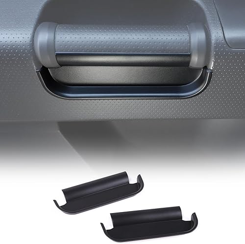 Miniatura 1 de LLKUANG Caja de almacenamiento para manija de puerta de automóvil Toyota FJ Cruiser 2007-2021, organizador multifunción ABS, kit de panel -2 unidades
