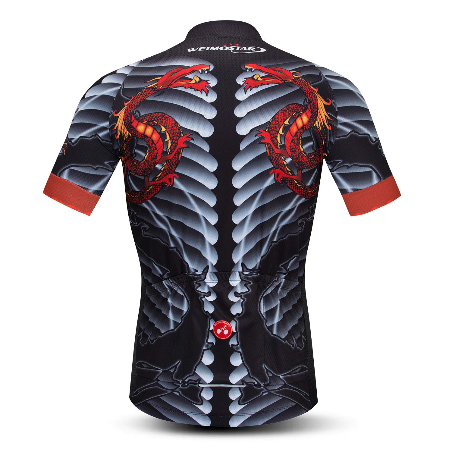 Men Cycling Jersey 3D Pattern Short Sleeve Bike Shirt Tops Sports Clothing