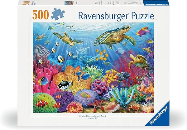Ravensburger - Puzzle 500 pièces - Eaux Tropicales