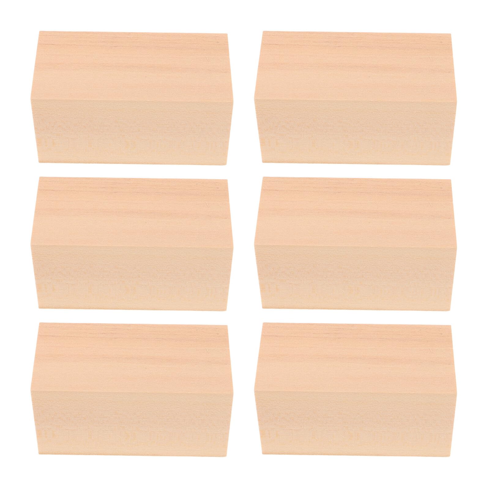 Blocs de bois de tilleul de sculpture pour débuter le bricolage sans fendre le bois