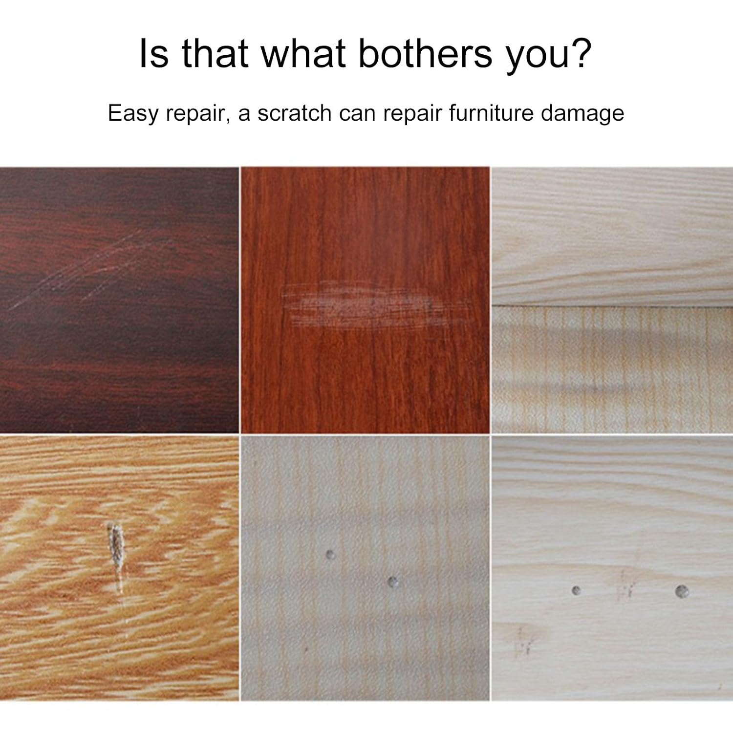 Wood Door Scratch & Damage Repair Pastes Resin Based Repair Pastes for Quick & Easy Restoration of Surfaces At Homes Fast Drying Patches