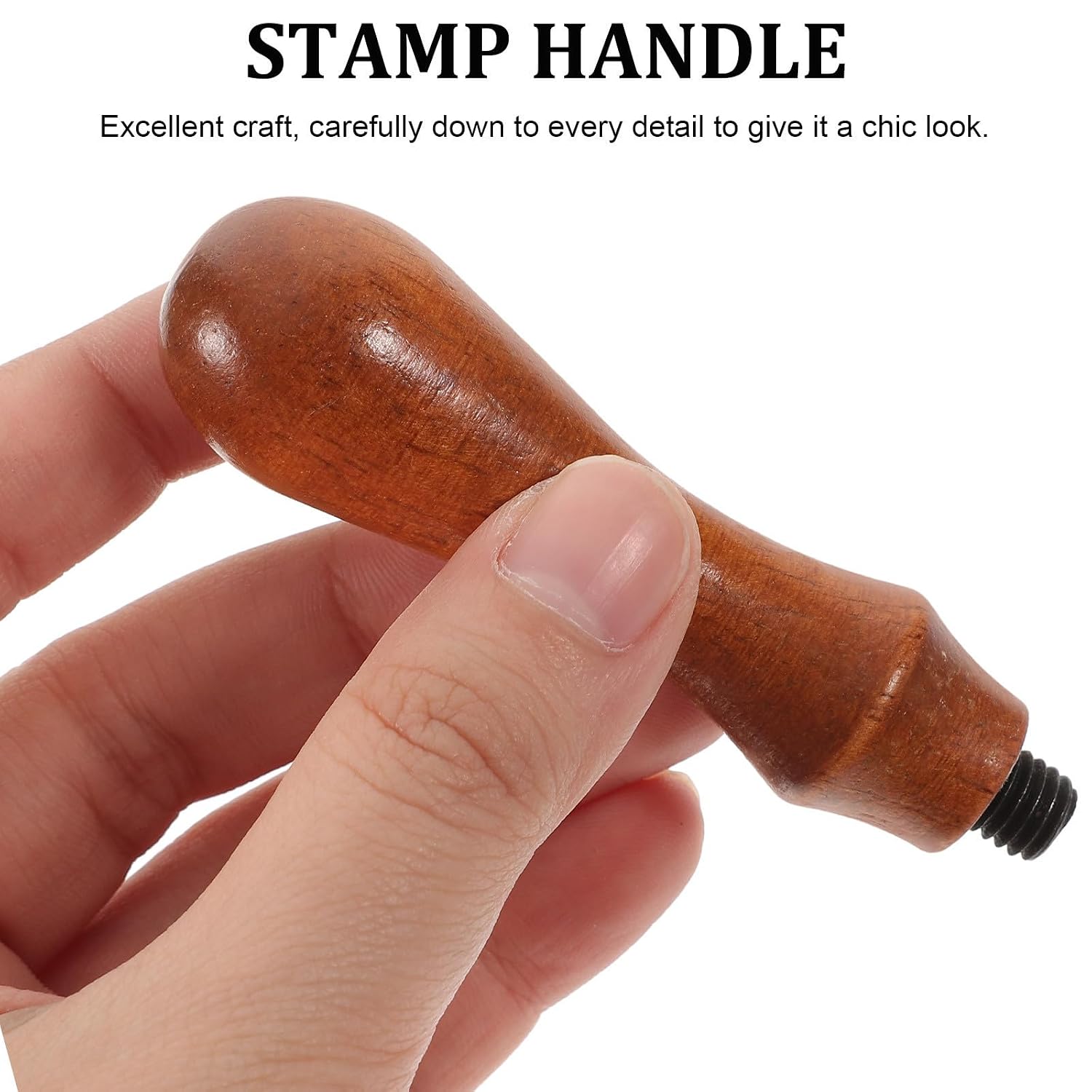 Wax Seal Stamp Replacement Handle Set 6pcs for DIY Crafts