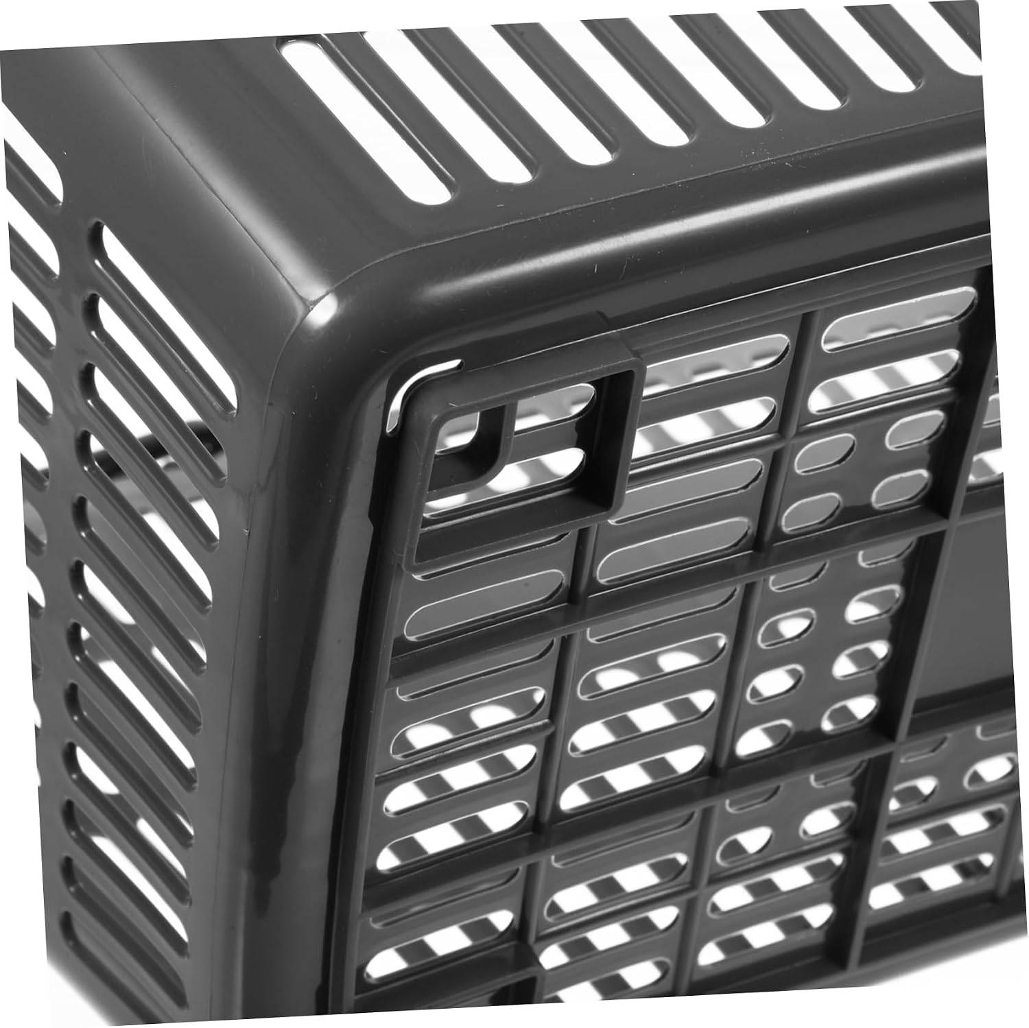 DECHOUS Portable Storage Basket for Home Organization Capacity Hollow Design for Bathroom Toiletries Toy Storage and Shopping Needs Random Color Selection