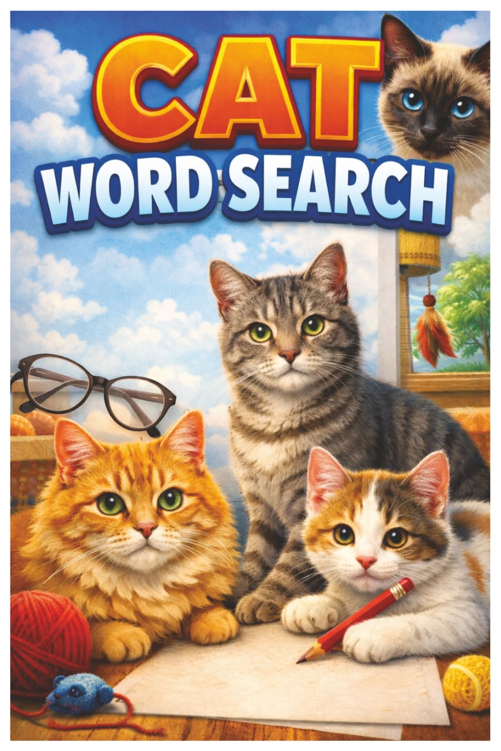 Cats Word Search: A Pawsitively Fun Word Search Adventure