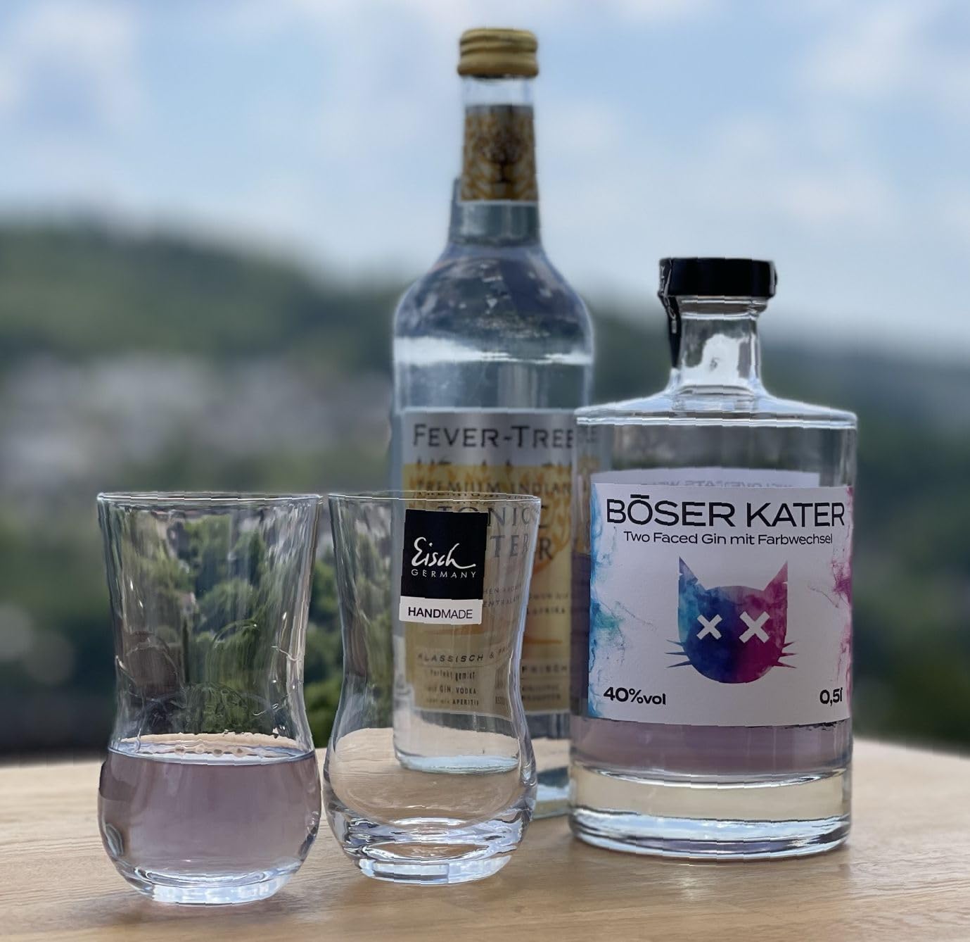 Topkapi elite 251.181 Tommy - Juego de 2 vasos especiales para ginebra tónica, cuerpo de cristal entallado, apto para lavavajillas, hecho a mano, cristal sin plomo, fabricado en Alemania