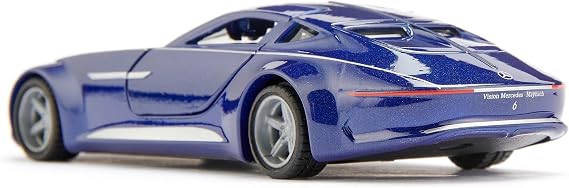 Siku 2366 Vision Mercedes-Maybach 6, 1:50, Metal/Plastic, Dark Blue, Toy Car for Children, Double Doors for Opening