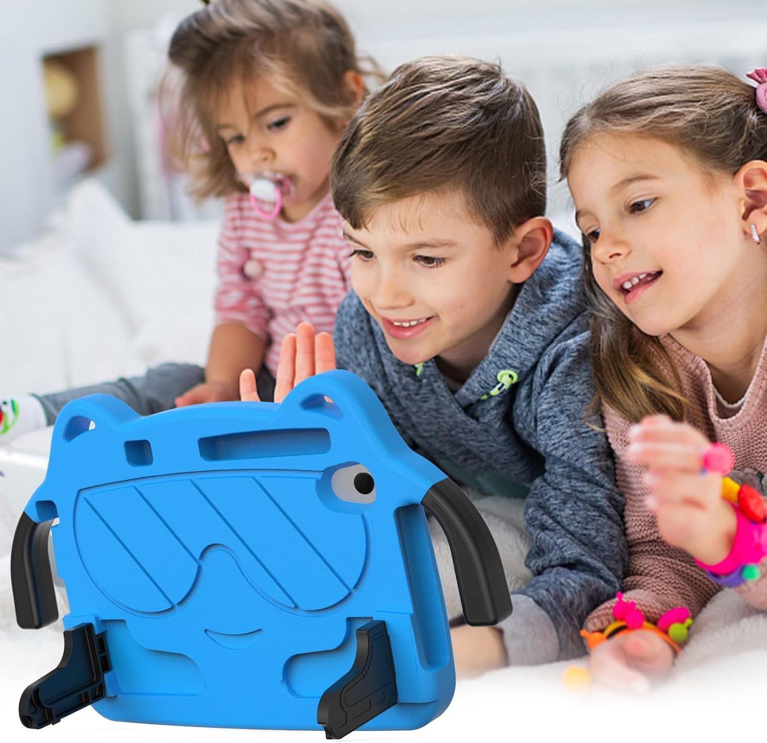 Tablet Travel Case Compatible with Kids Compatible with Huawei MatePad T8 2020 (8.0 Inch) Case with Shockproof Handle and Stand Lightweight EVA Protective Cover Tablet Protection