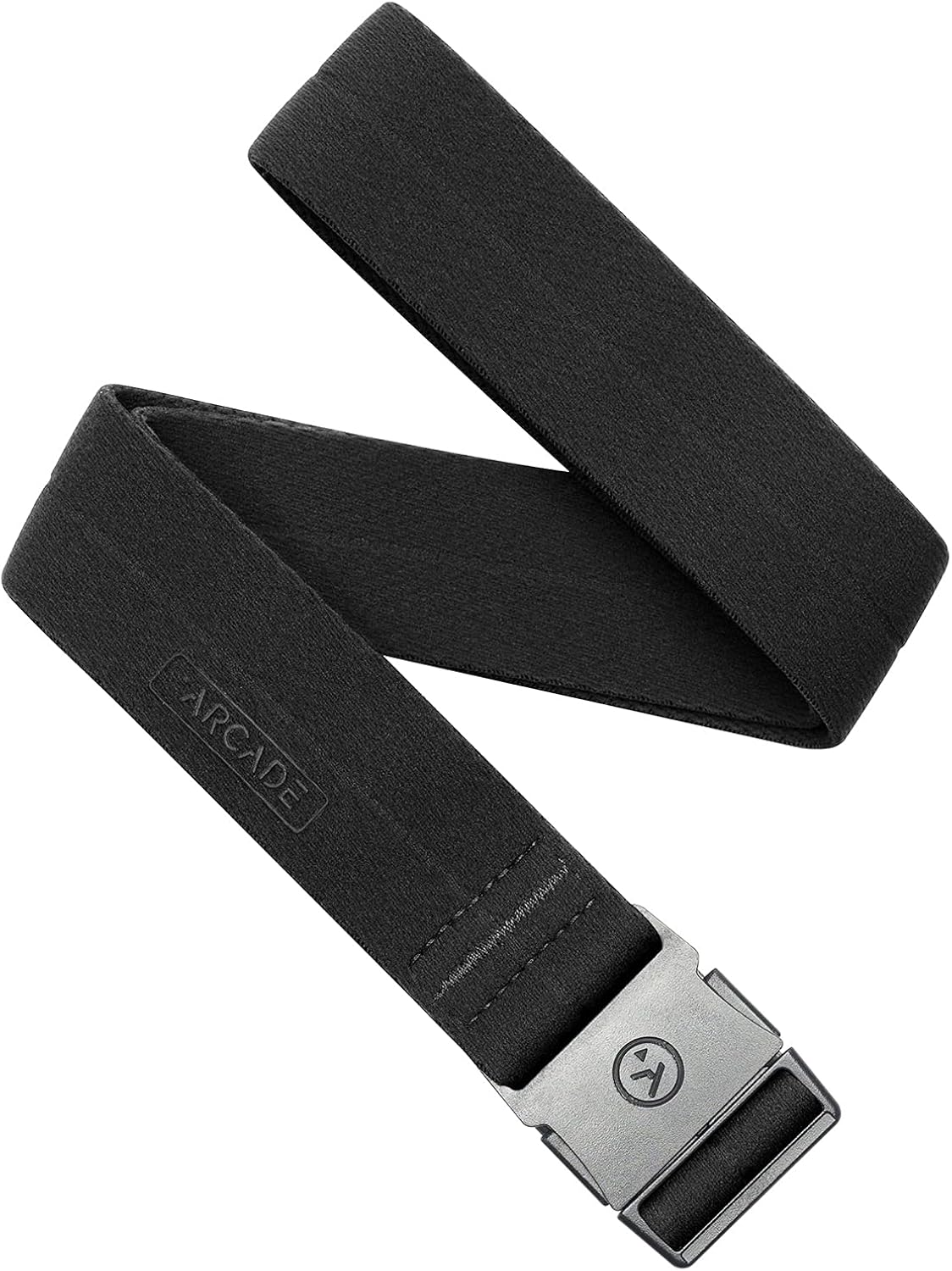 Arcade Youth Adventure Belt, Heavy Duty Elastic Webbing, Non-Metal Adjustable Buckle, Midnighter Black : Everything Else