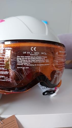 Amazon | head ヘッド キッズ ヘルメット バイザー付き メガネ対応