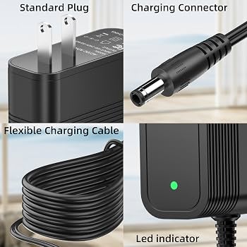 Amazon.com: 26V Charger for MOOSOO Cordless Vacuum Cleaner Power
