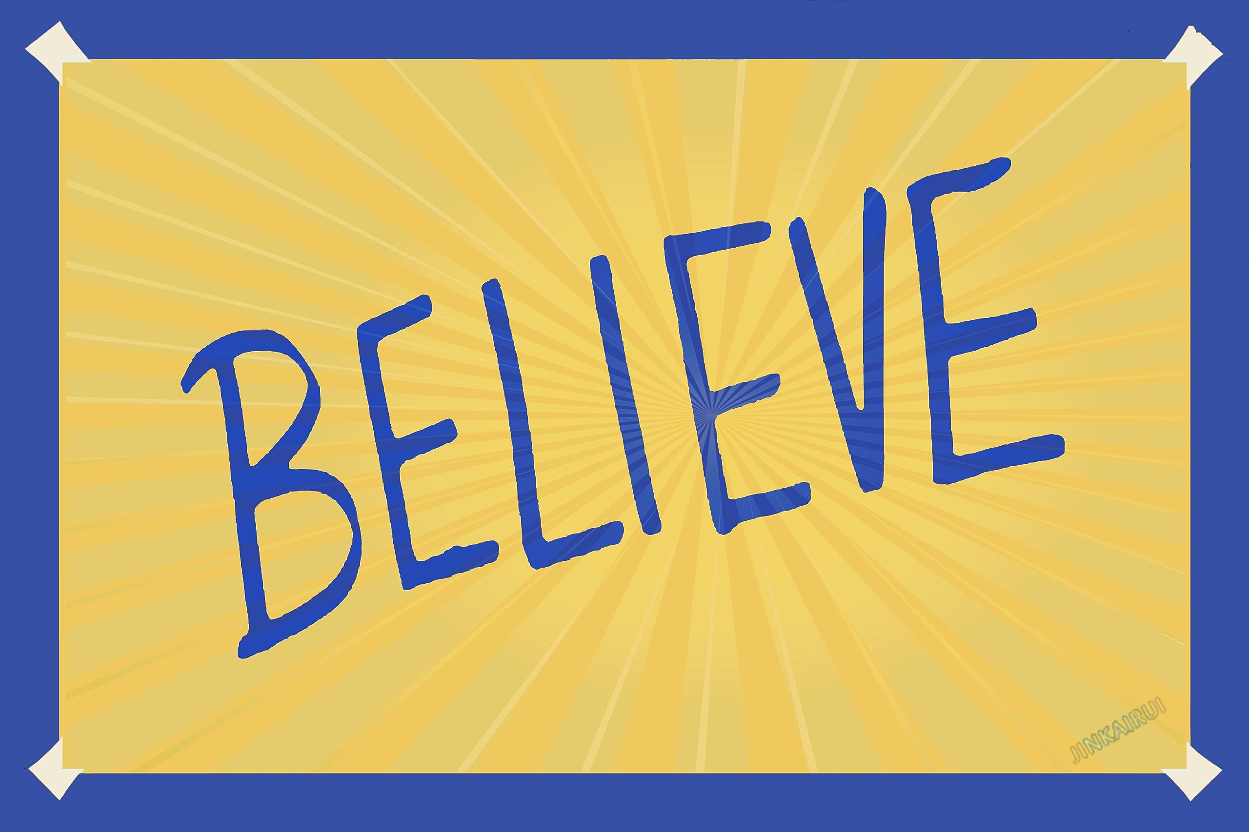 Believe Metal Sign Believe Motivational Wall Art Decor 18 X 12 Inches