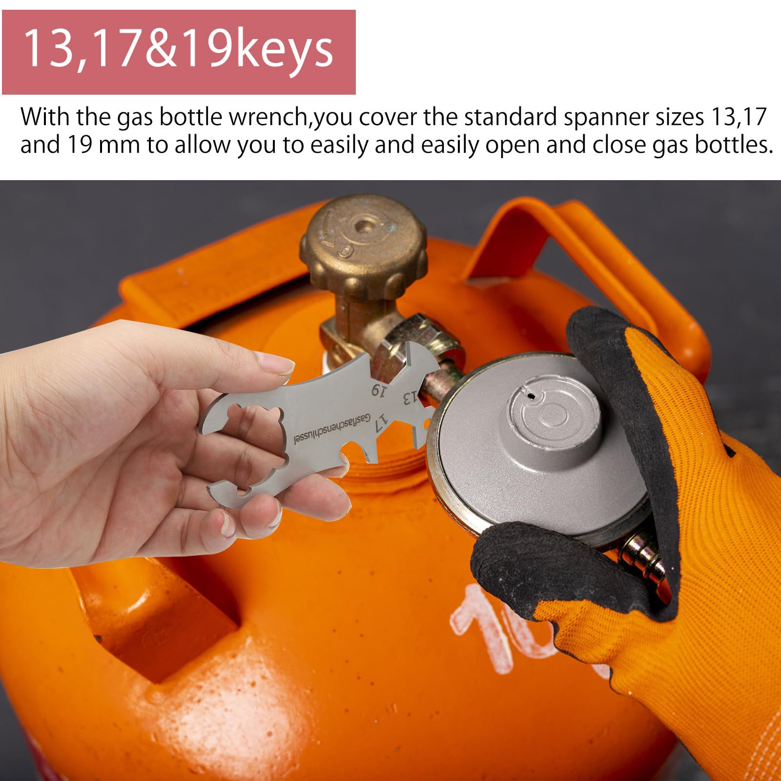 NIMA PRODUCT Clé Pour Bouteille De Gaz - Fabriquée En Allemagne