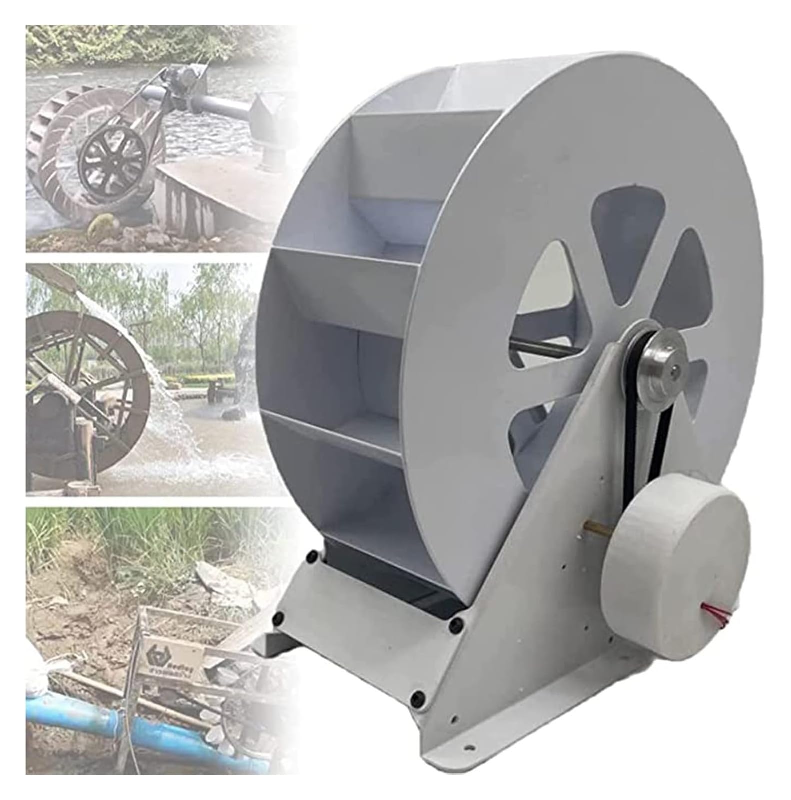 Turbine à eau extérieure pour l'électricité de votre site isolé en nature