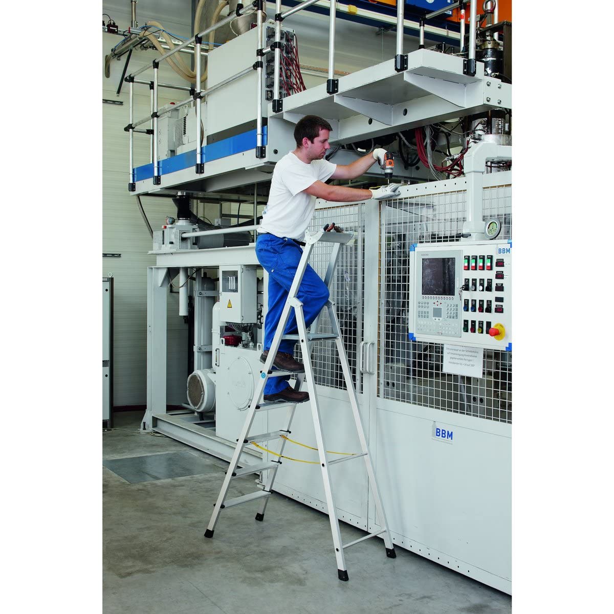Commercio Zarges anodizzato gradini 10 pioli