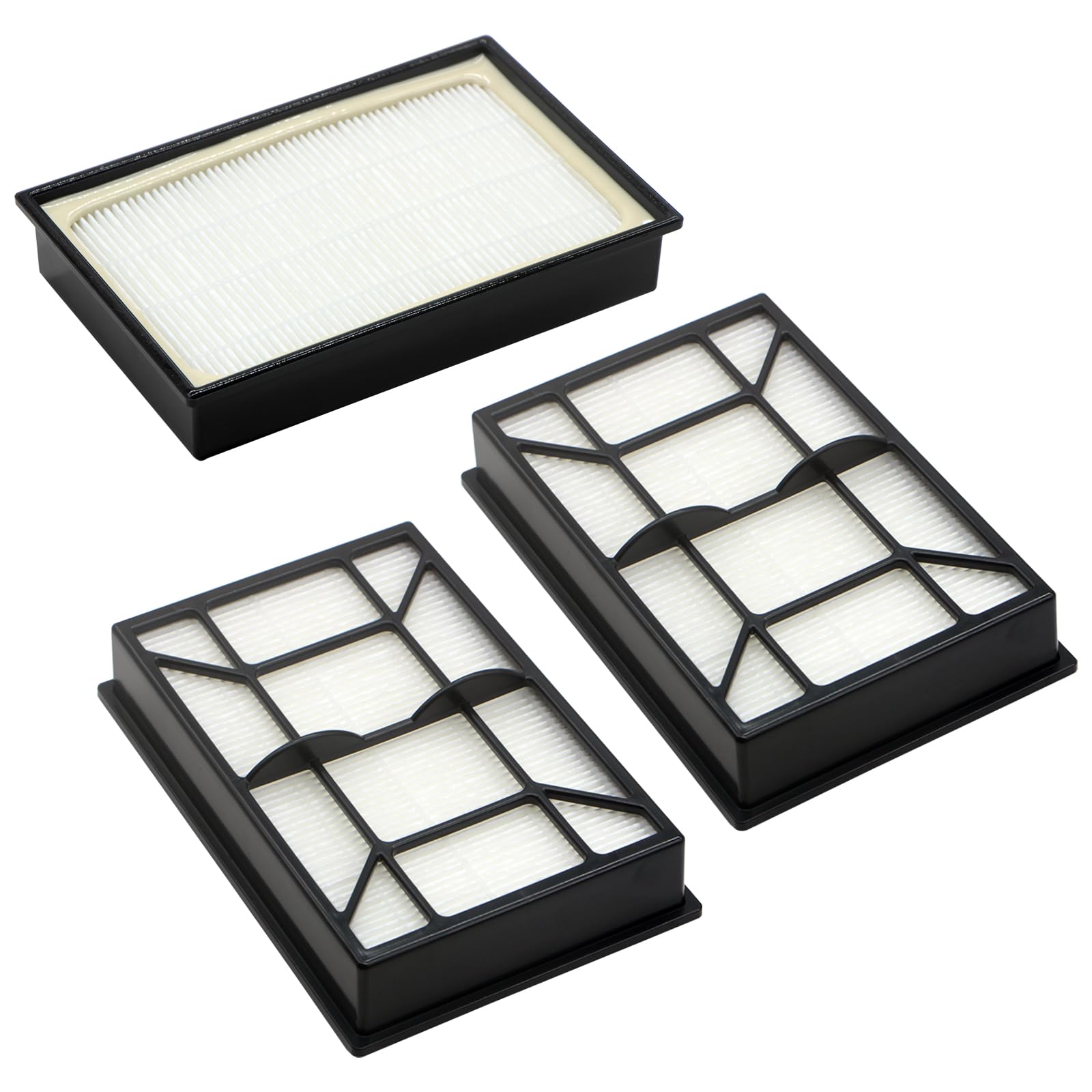 Aolleteau 3 Pack EF-9 HEPA Filters Compatible with Kenmore Upright Vacuums EF9 20-53296, 40195 and Canister 81714, 22614, Fits Kenmore Elite 31150, 31140, BU1018, BU1018, 21814