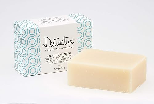 Aceite esencial de jabón hecho a mano de lujo, jabón natural en barra, sin aceite de palma, sin conservantes, sin plástico, nunca probado en animales