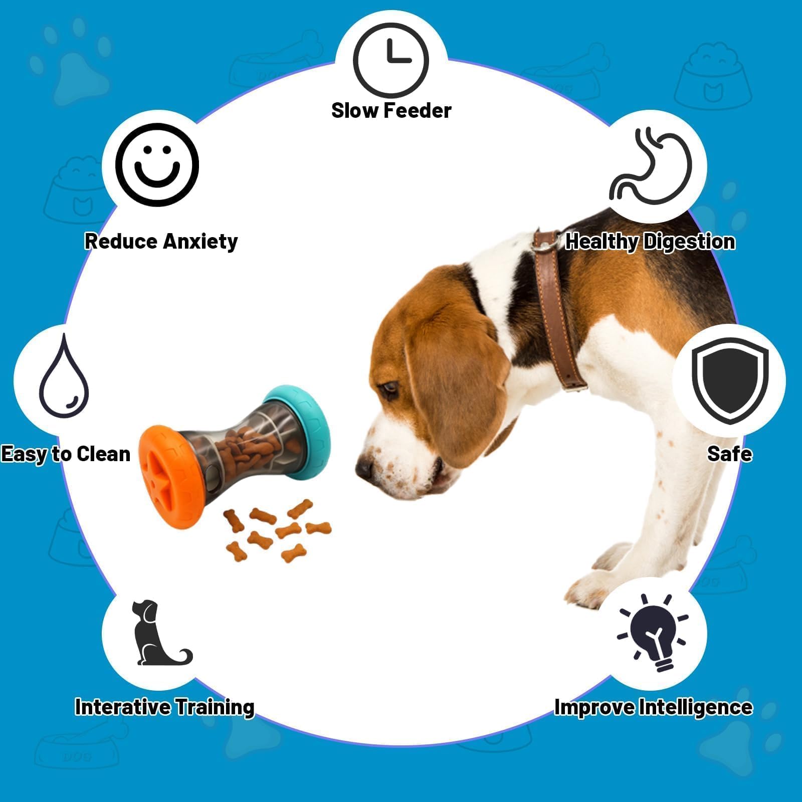 ZQSFPK Dog Enrichment Toy, Interactive Dog Toys for Boredom - Image 3