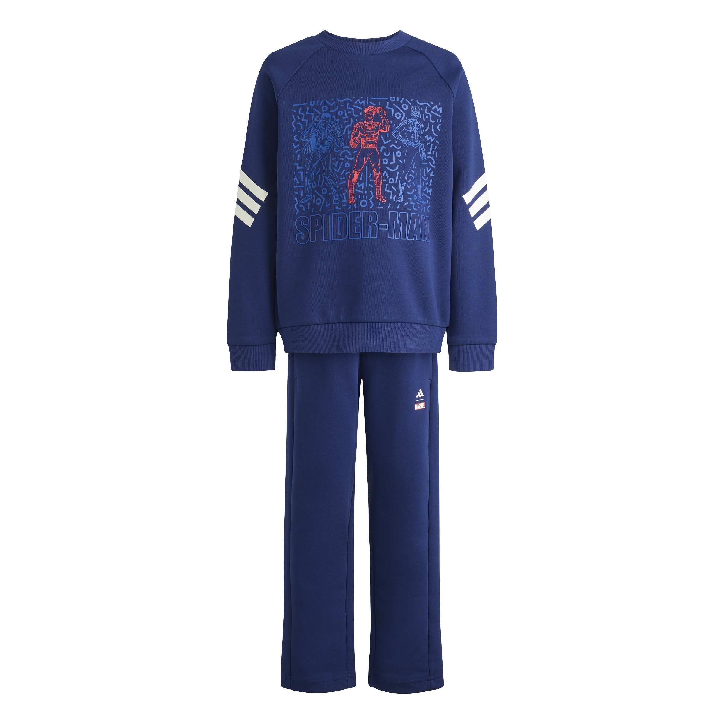 adidas Unisex Kids MARVEL SPIDER-MAN JOGGINGANZUG