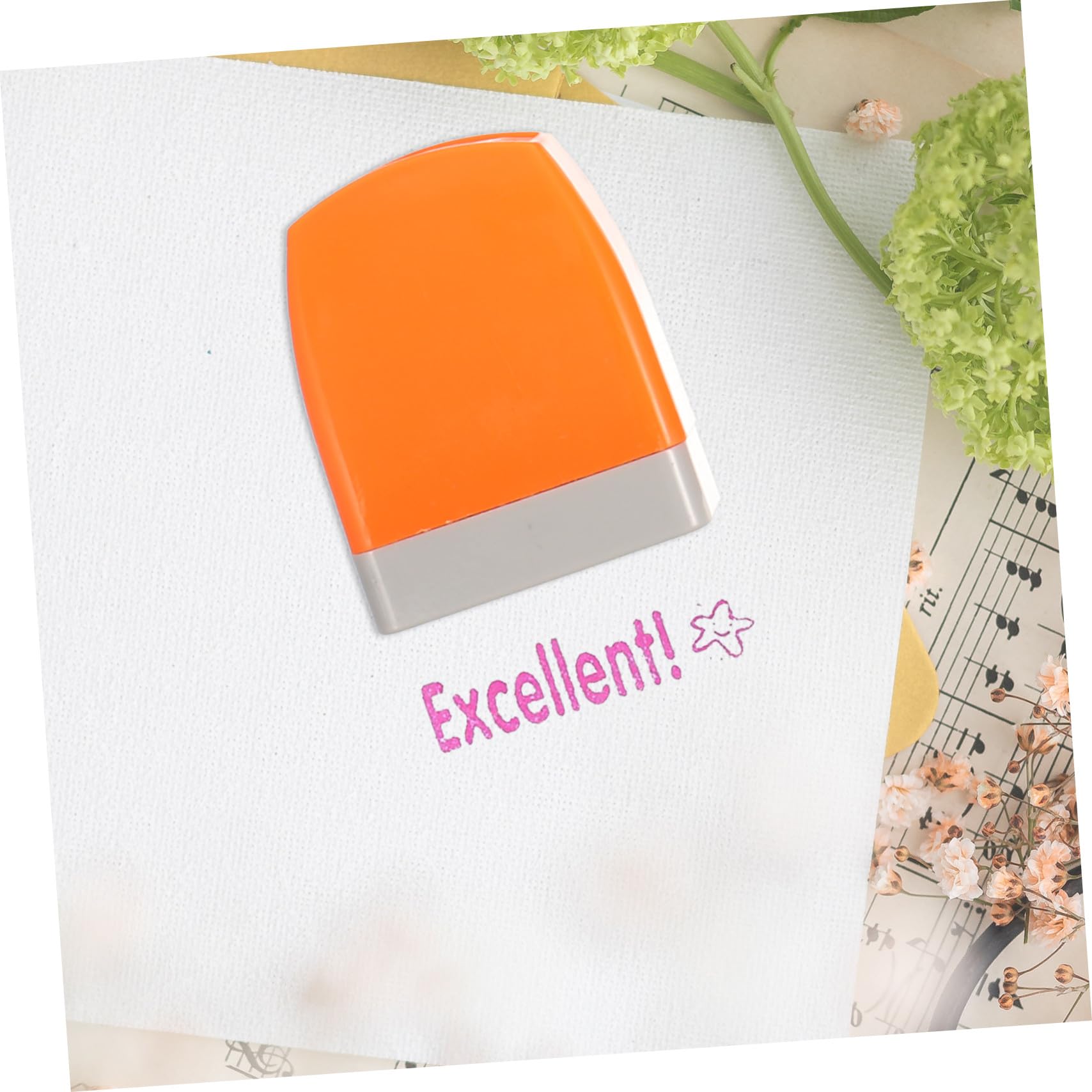 TEHAUX Set di 8 Autoinchiostranti per Realizzare Biglietti di Auguri per Insegnanti in Abs e Attività Educative a Casa