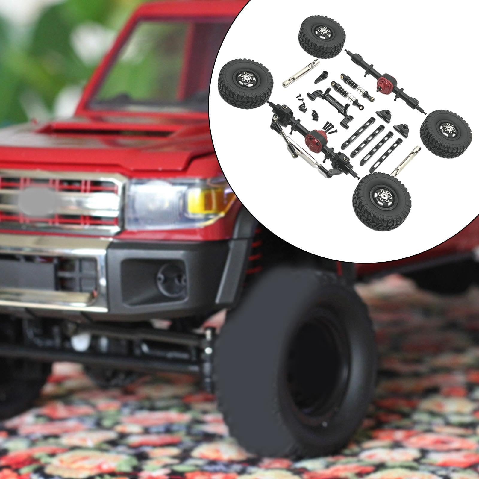 Migliora l'efficienza dell'auto RC con un set di componenti in alluminio e metallo in Per scala 1/12 e componenti che migliorano le prestazioni,