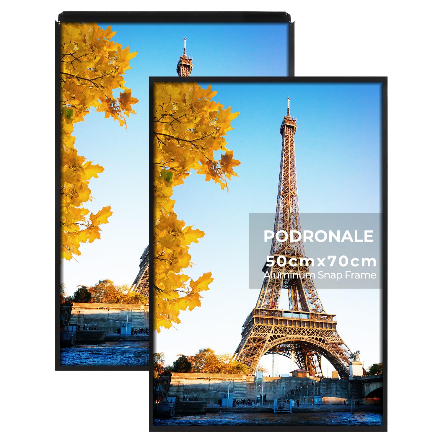 Podronale Aluminum Snap Frame
