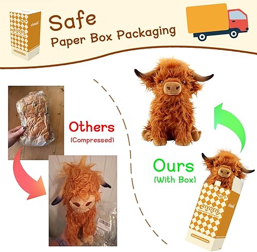 Miniatura 5 de Capybara - Lindos animales de peluche, colección de animales salvajes Capybara, juguete de peluche de roedor Capybara, regalo para niños, niñas,