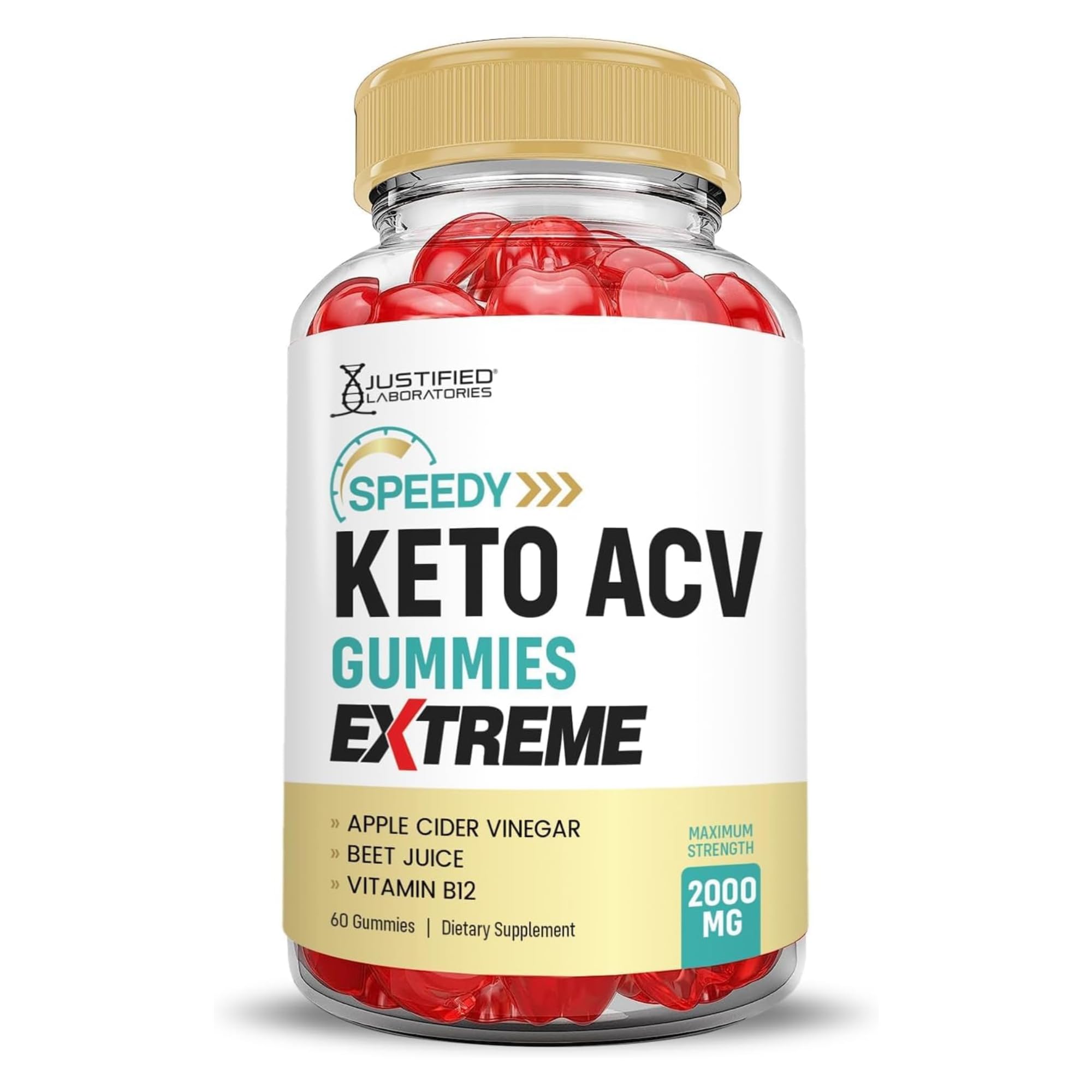 Justified Laboratories Speedy Keto ACV Gummies