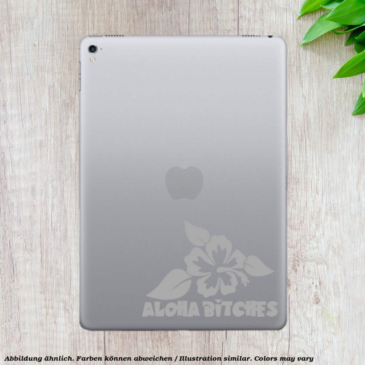 Decus Aloha Bitches Hibiskus Hawaii XL 0257 (Rouge