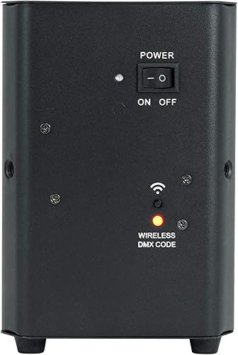 Miniatura 5 de 3) Rockville RockWedge LED RGBWA+batería recargable UV inalámbrica DMX Lights+Bag