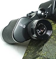 Vista 5 de Binoculares rusos Baigish 8X30 telescopio profesional binocular del ejército de metal completo con telémetro ocular para la caza