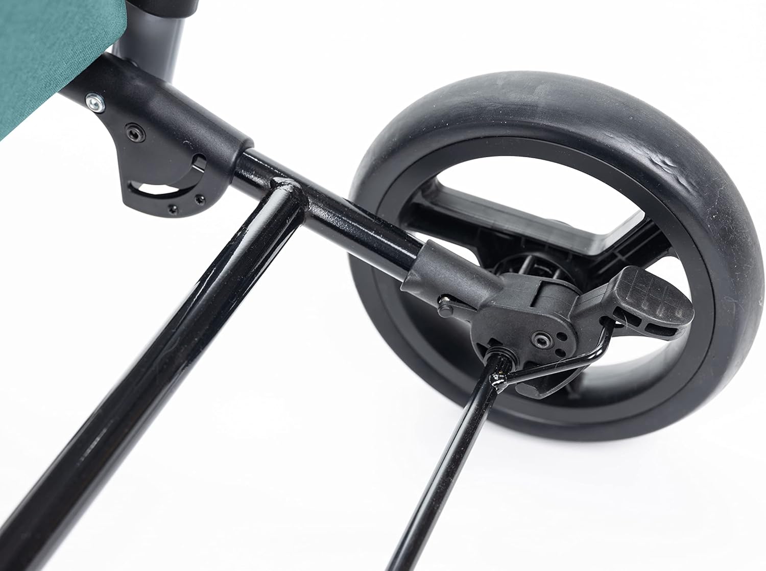 Côté view of the Carlett Classic Duo Lett430 showing the adjustable handle in various positions.