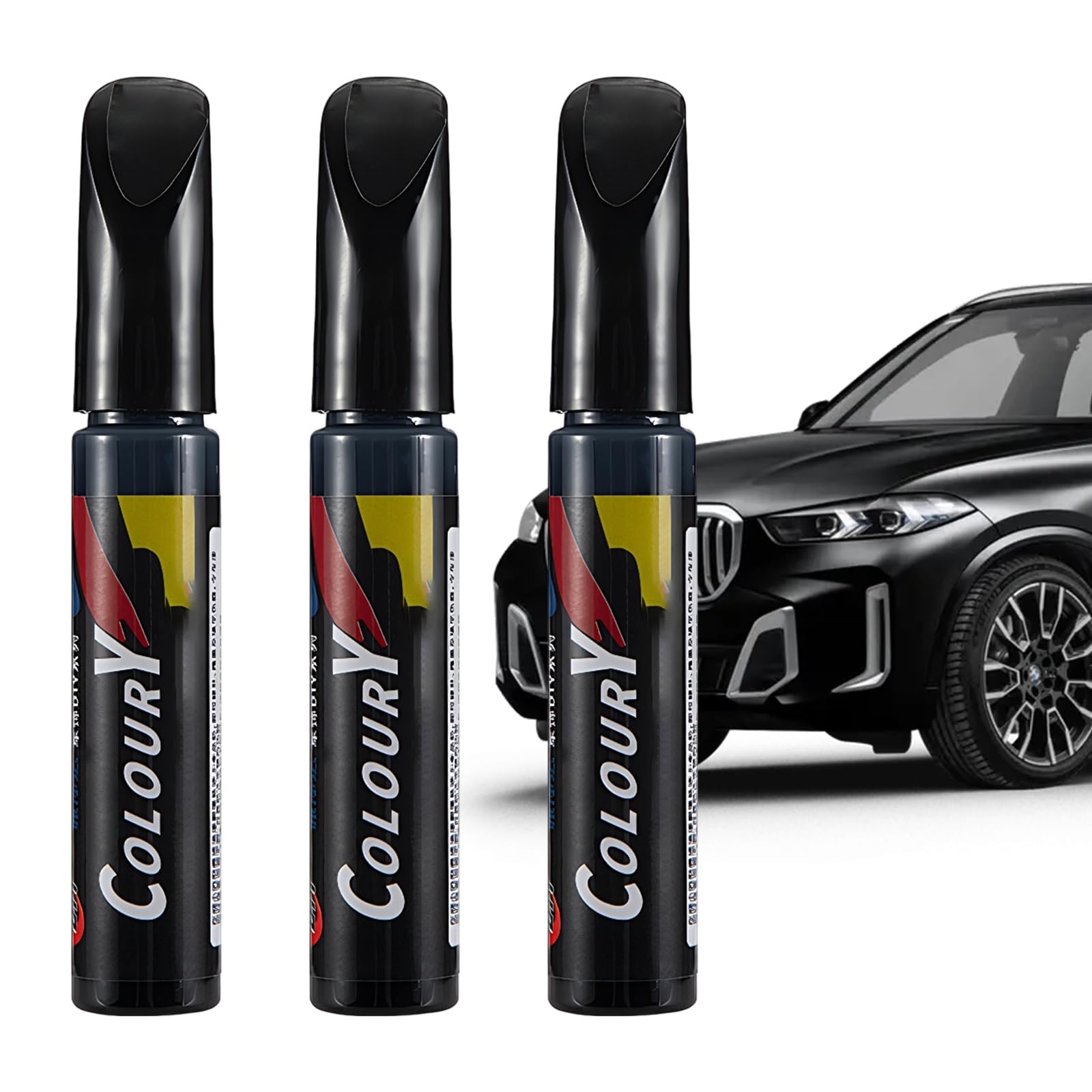 Linxins Black 3 Pcs Car Touch Up Paint Pen Car Scratch Repair Pen Touch Up Paint For Vehicles For Scratch Repair And Scratch Remover