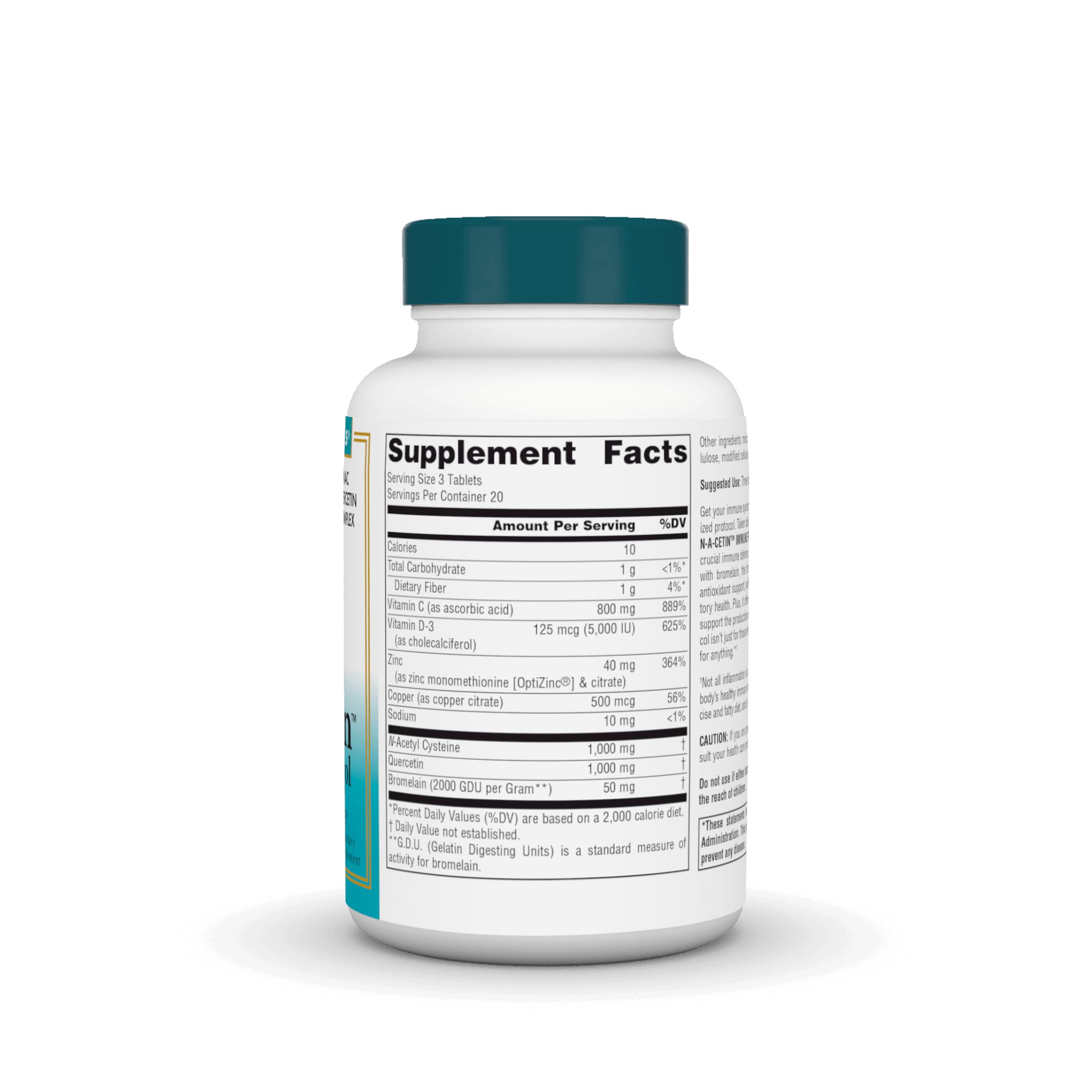 Amazon.com: Source Naturals Wellness N-A-Cetin Immune Protocol