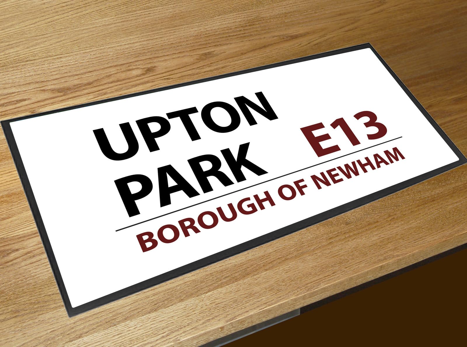 Yelaceccb Upton Park West Ham Football Street Sign Street Sign 8X12 Inches