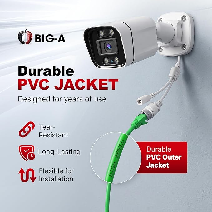 Cable Cat6 UTP 1000ft 23AWG Sólido 4 Pares 550MHz Verde miniatura 7
