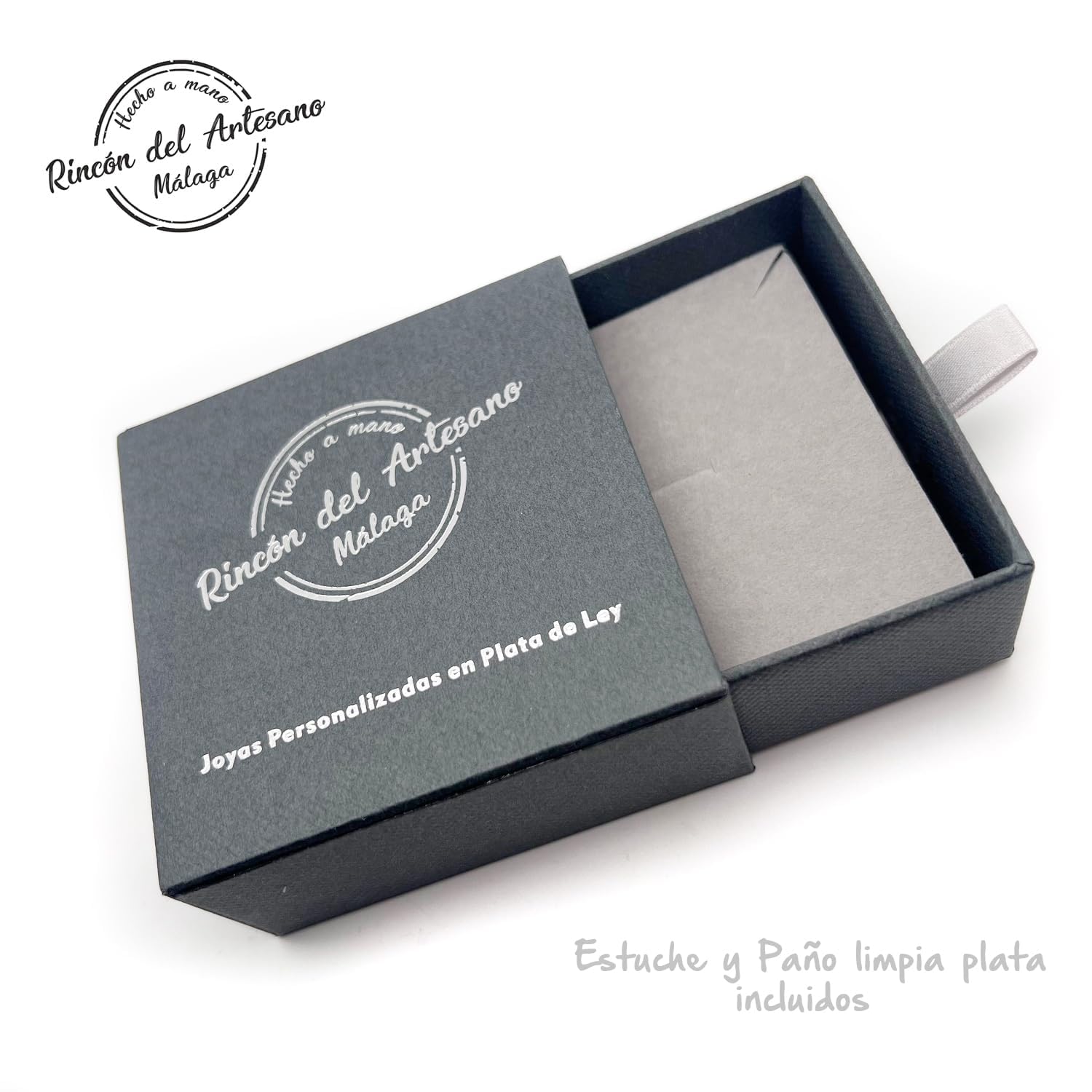 Anillo para Mujer con Frases Personalizadas. Ajustable-Adaptable-Fabricado en Plata 925/1000. Regalo día de la Madre. Anillo Mujer. Modelo Fino
