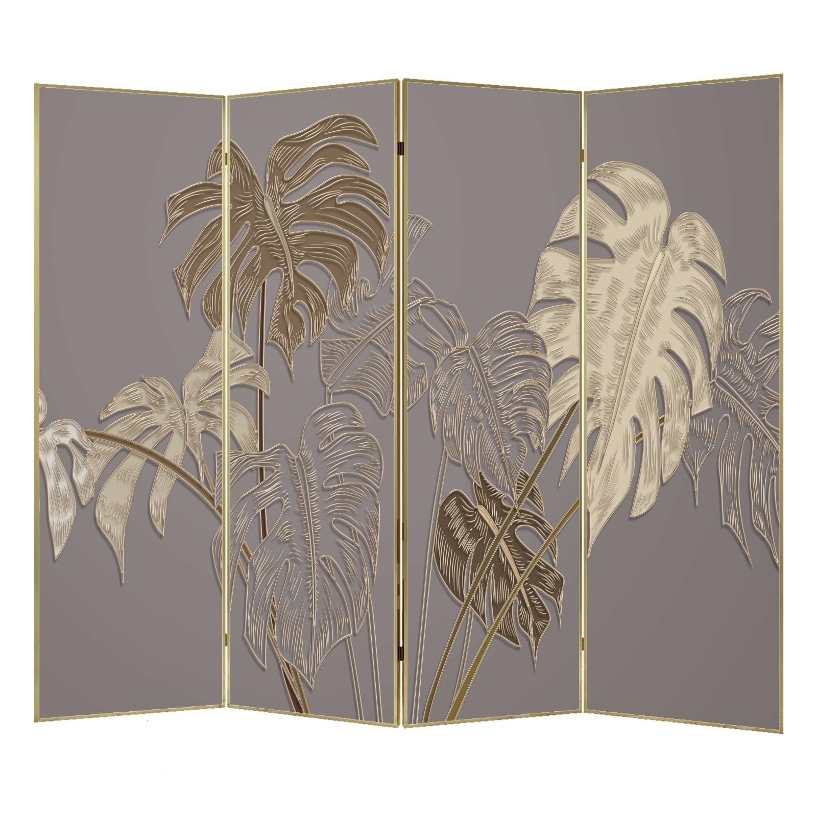 Privacy Screen Modern Simple Screen Partition Decoration Living Room Entrance Gold Foldable Mobile Room Divider