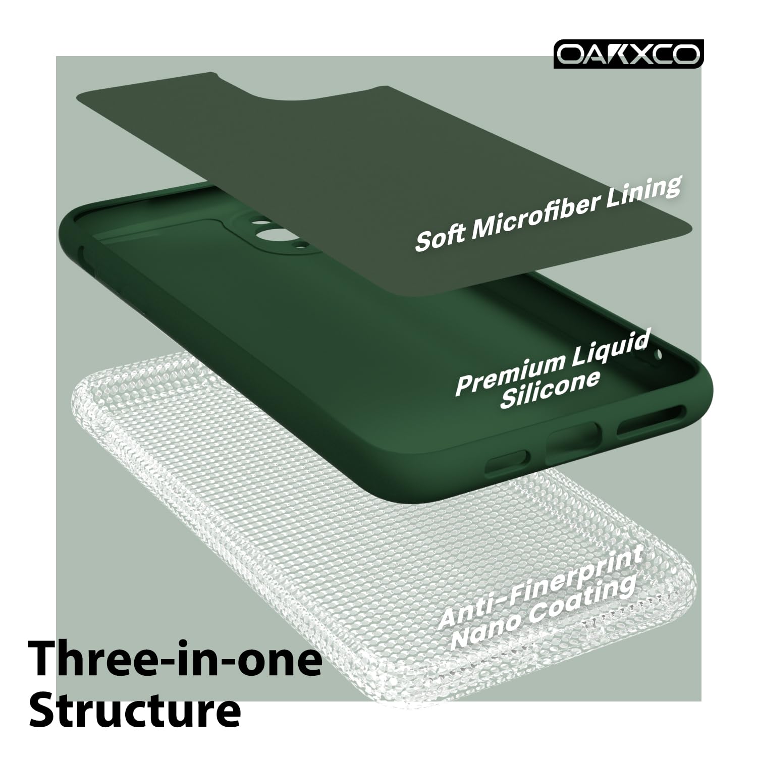oakxco for iPhone 17 Pro Max Phone Case Liquid Silicone, Cute Thin Slim Grip Soft Rubber Gel for Women Men, Smooth Matte TPU Plain Solid Color Girly Simple Case with Camera Cover, Light Pink — view 1314