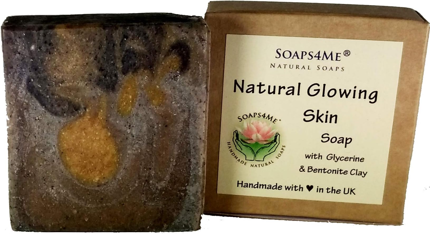 Natural Glowing Skin Natural Handmade Soap | Glycerine | Bentonite Clay | Kaolin Clay | Green Clay | Acai Berry | Shea Butter