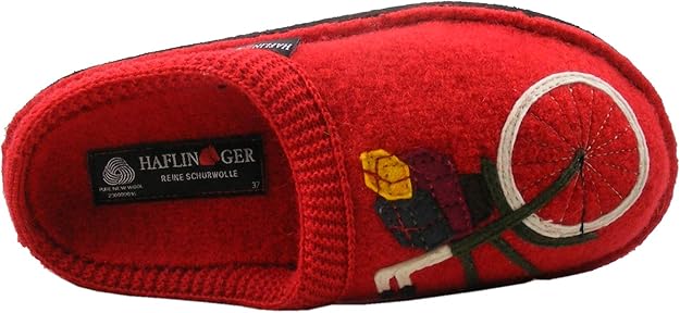 Haflinger - Zapatilla De Meter, Para Mujer , Gris Plateado