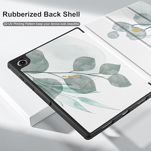 Miniatura 6 de Funda para Samsung Galaxy Tab A8 de 10.5 pulgadas modelo SM-X200X205X207, a prueba de golpes, con apagado y encendido automático + soporte plegable