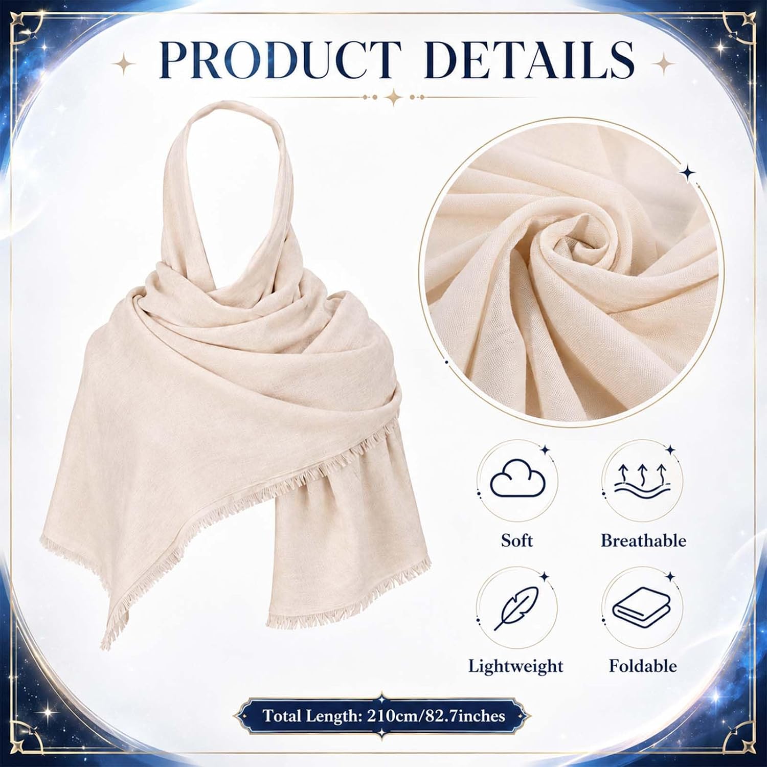 Halloween Costume Accessories Beige Shawl Adjustable Belt with Pockets Silver Arm Cuffs Women Party Dress Up Accessories