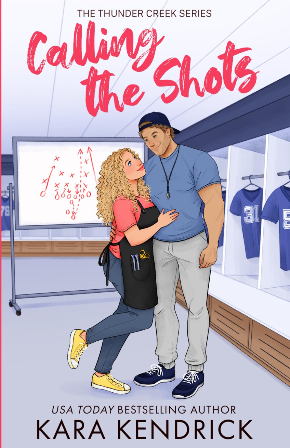Calling the Shots: A Small Town, Age Gap, Sports Romance (Thunder Creek Series)