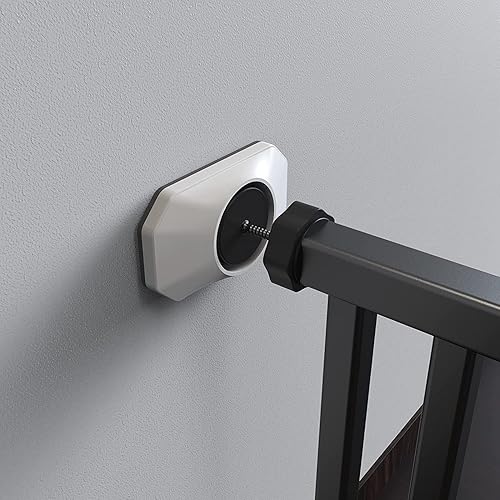 Miniatura 3 de ICERO - Protector de pared para puerta de bebé - Protege las paredes y puertas de las puertas de mascotas y perros - para puerta de seguridad de