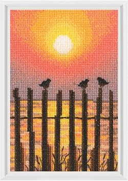 Sunset silhouettes C421 Counted Cross Stitch Kit